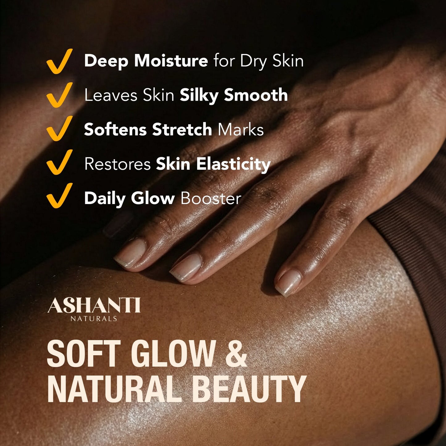 ASHANTI NATURALS Shea & Sweet Almond Body Oil - Coco Mango