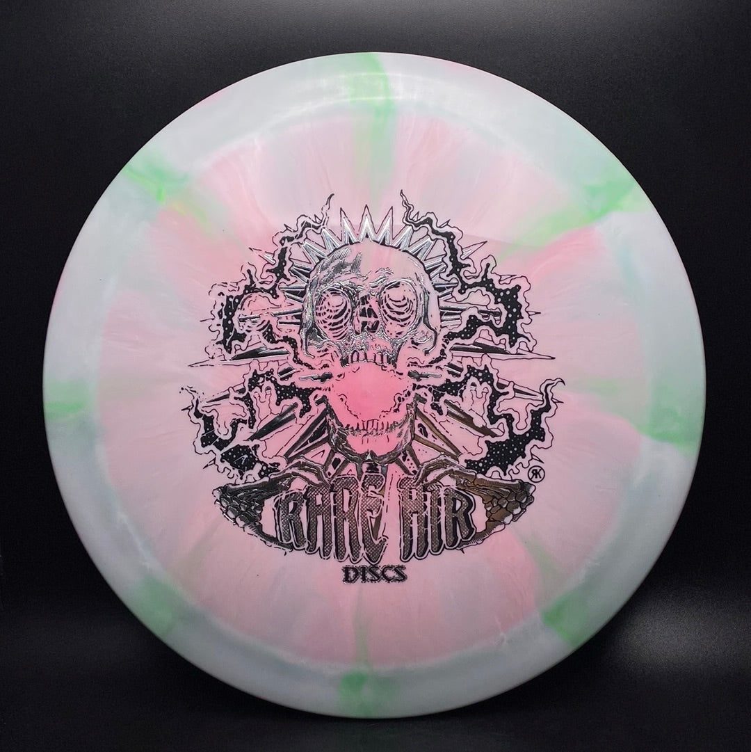Swirly Apex Longhorn - Custom RAD Skull Stamp Disc