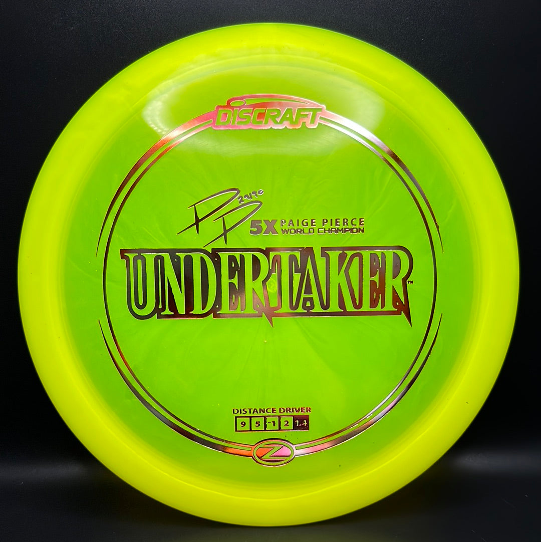 Z Line Undertaker - Paige Pierce 5x Signature Series Disc