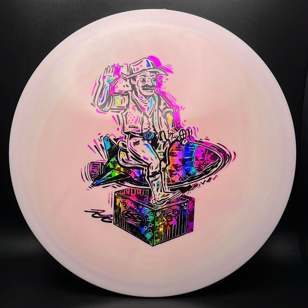 Bravo Walker - Ride Em Rocket Cowboy Triple Foil Disc