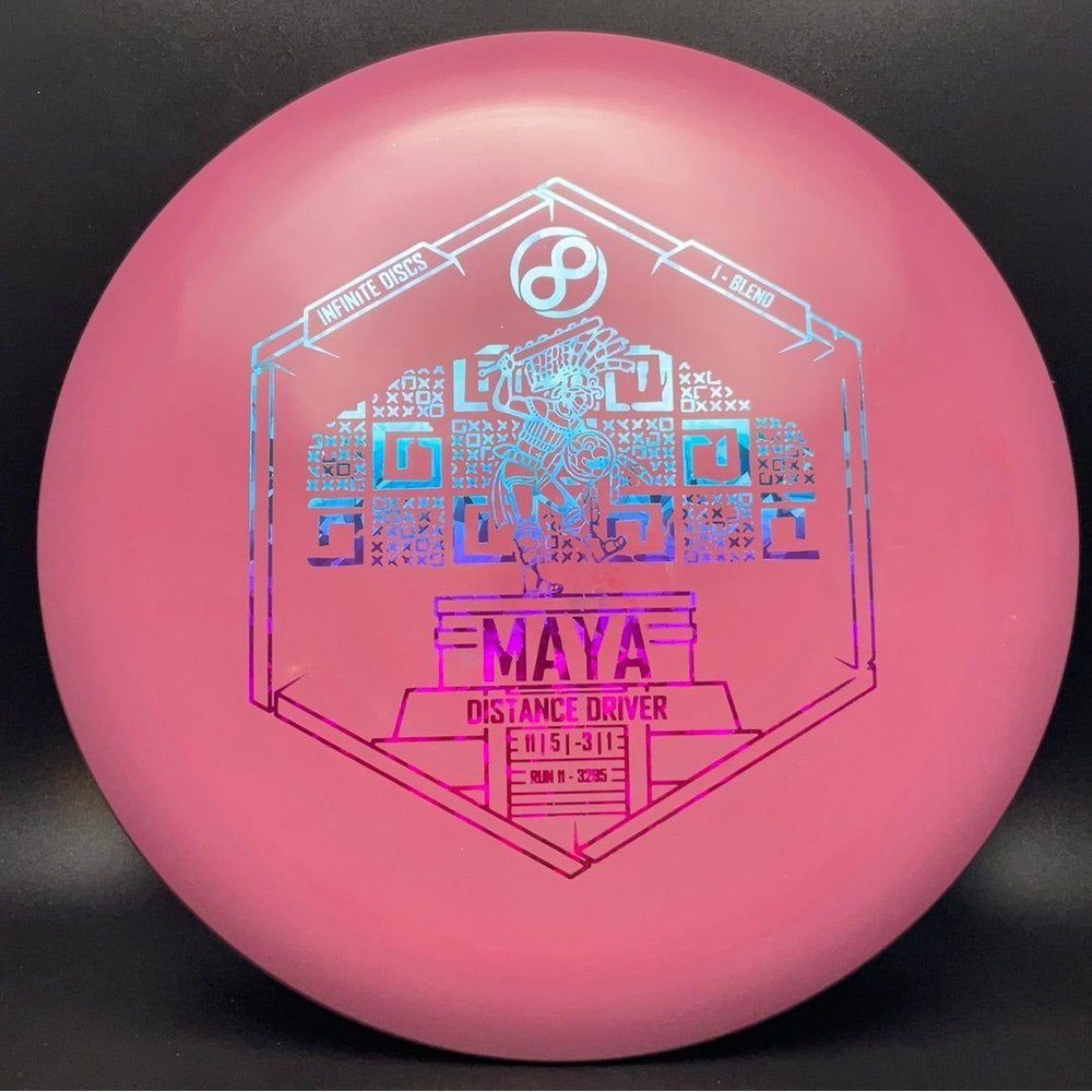Maya I-Blend Disc Golf Driver - Run 11