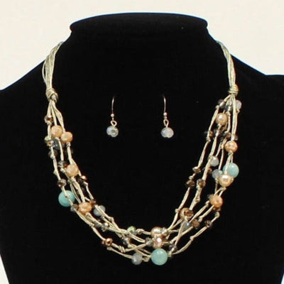Elegant Silver Strike Jewelry Set - Korvel