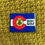 Épinglette de Disc Golf de l'État du Colorado - Papillon en Métal