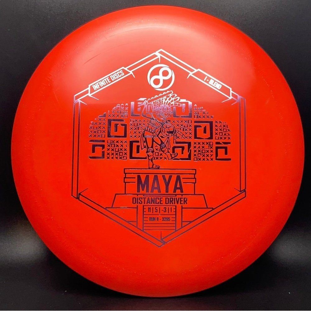 Maya I-Blend Disc Golf Driver - Run 11
