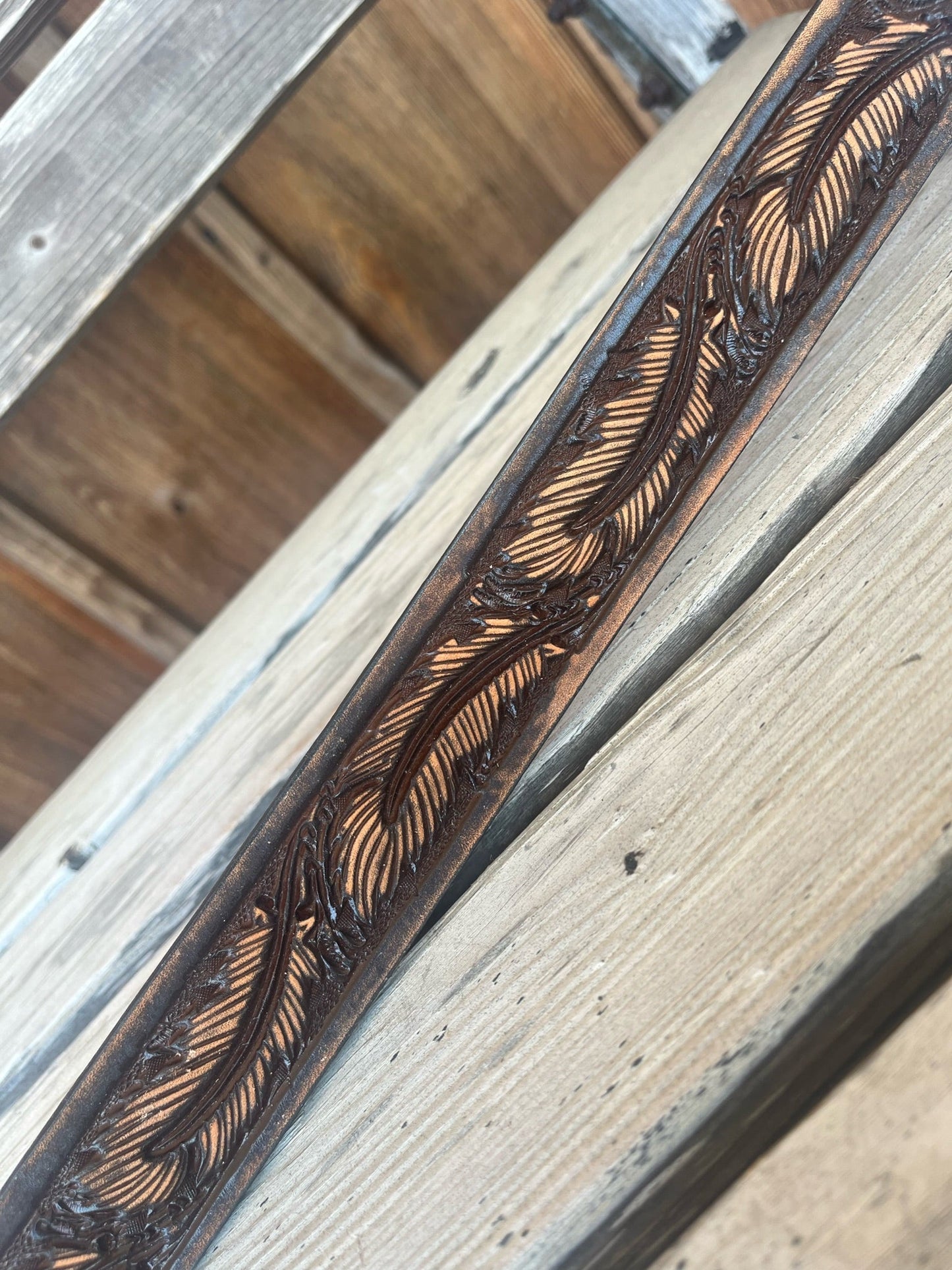 Feather Tooled | Double J Womens - Korvel
