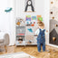 Kids Toy and Book Organizer with Storage Bins