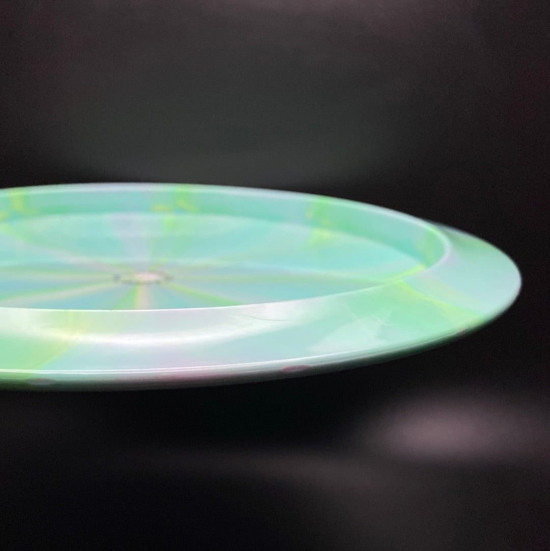 Swirly Apex Longhorn - Custom RAD Skull Stamp Disc