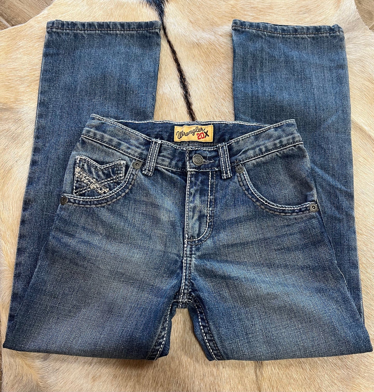 20X Wrangler Boys' Vintage Boot Cut Jeans - Breaking Barriers - Korvel