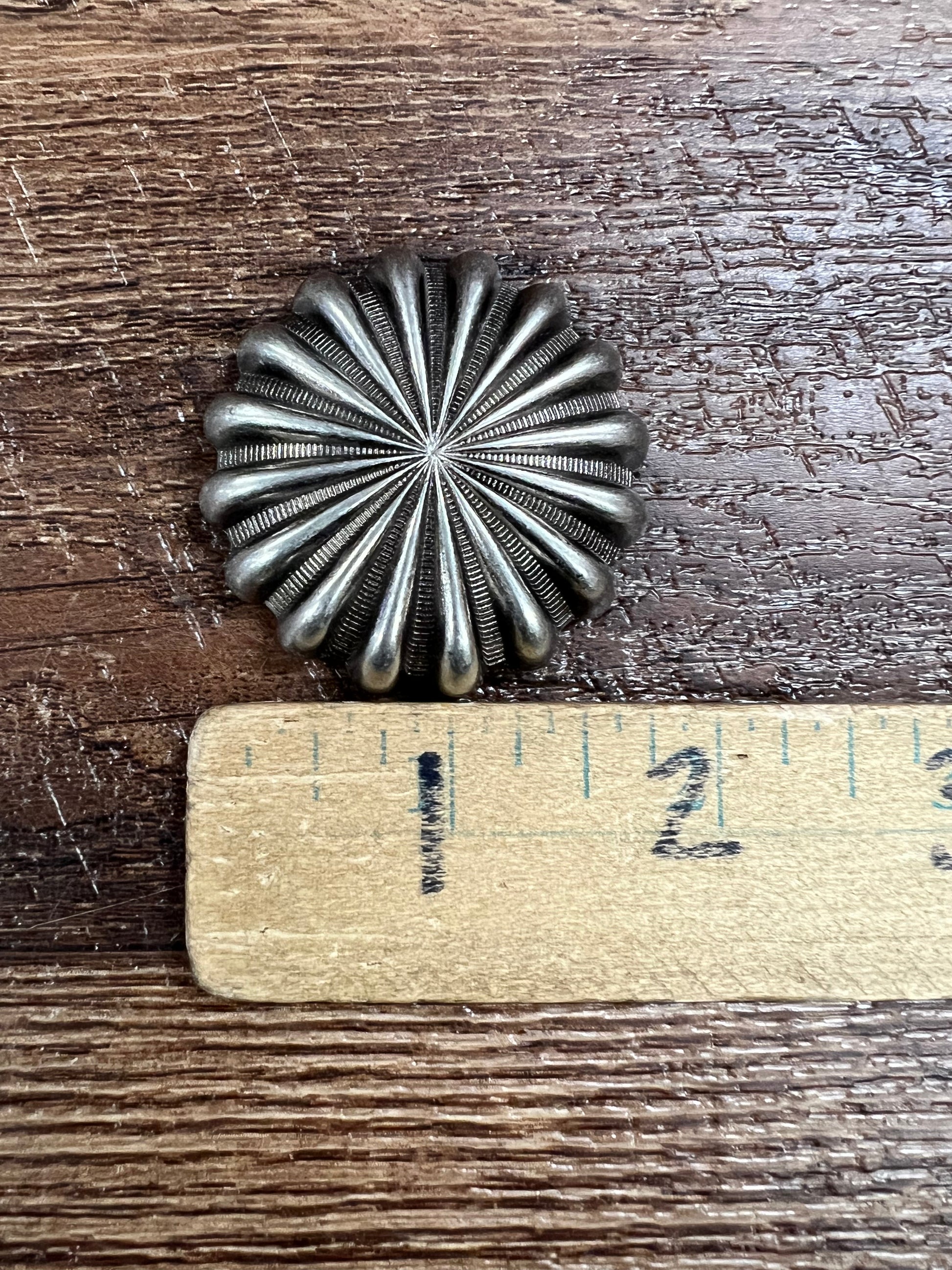 Silver Parachute Concho - Korvel