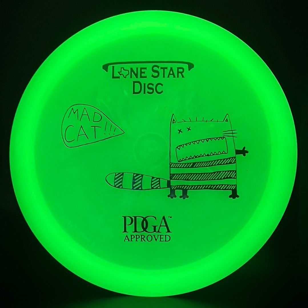 Glow Mad Cat Control Driver - Premium Disc Golf Disc