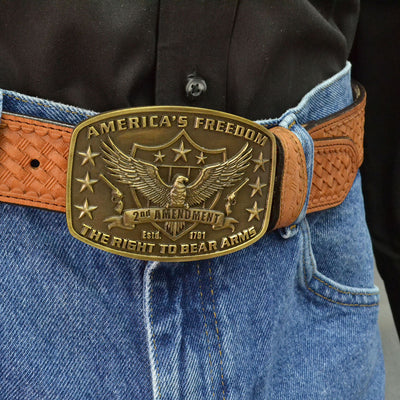 2nd Amendment Buckle - Korvel