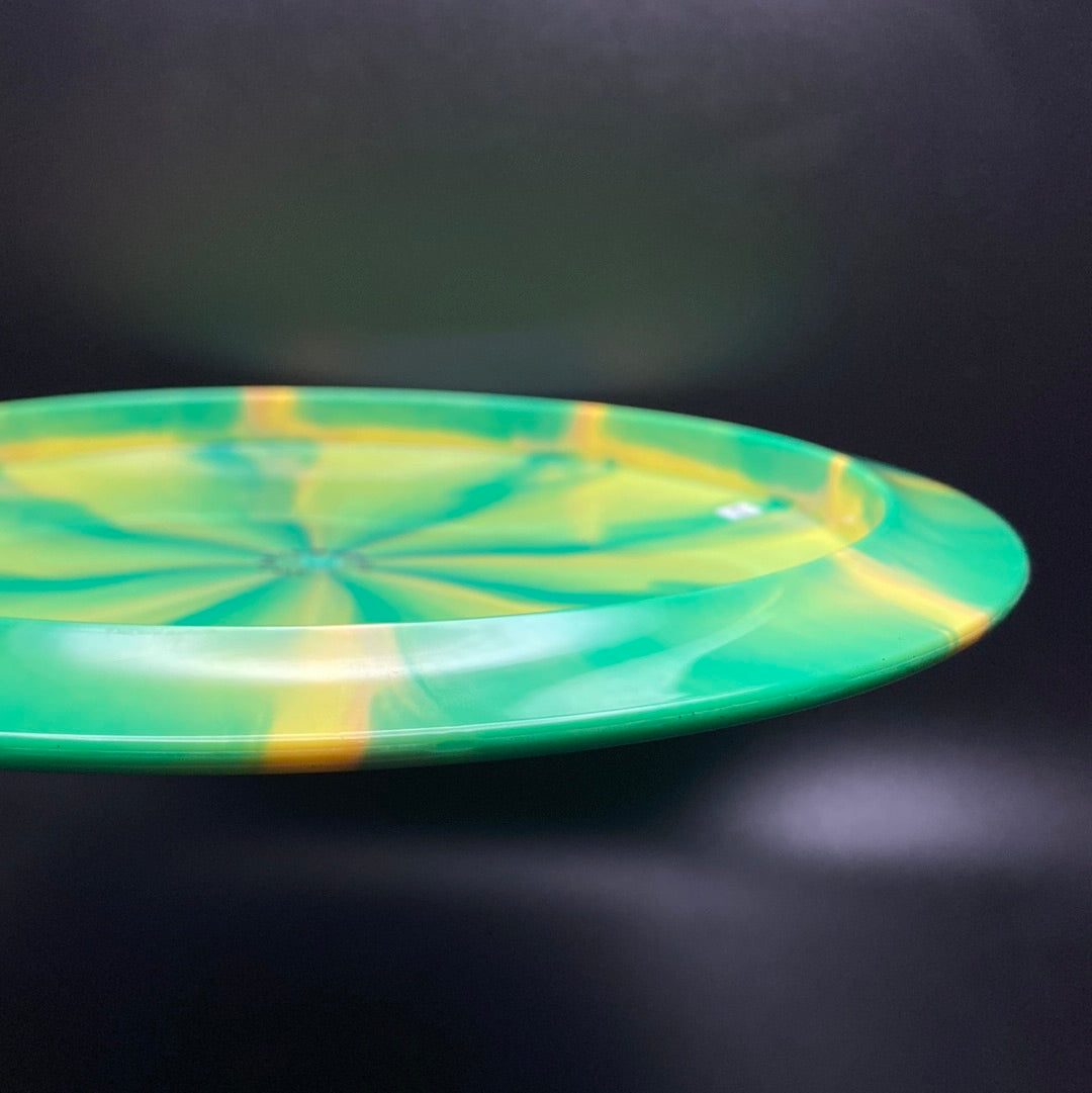 Swirly Apex Longhorn - Custom RAD Skull Stamp Disc