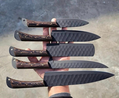 Premium Artisan D2 Steel Kitchen Knife Collection - Korvel