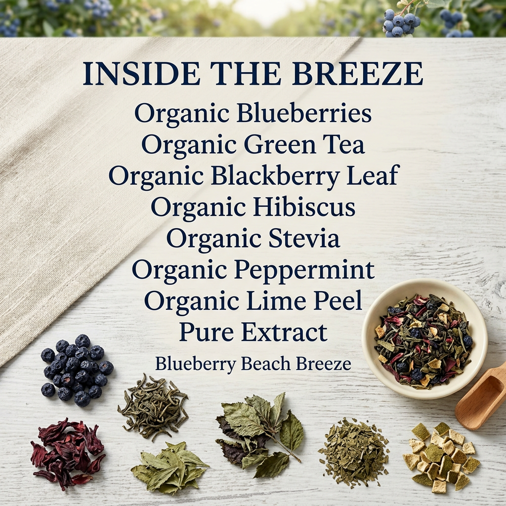 Blueberry Beach Breeze Loose Leaf Tea