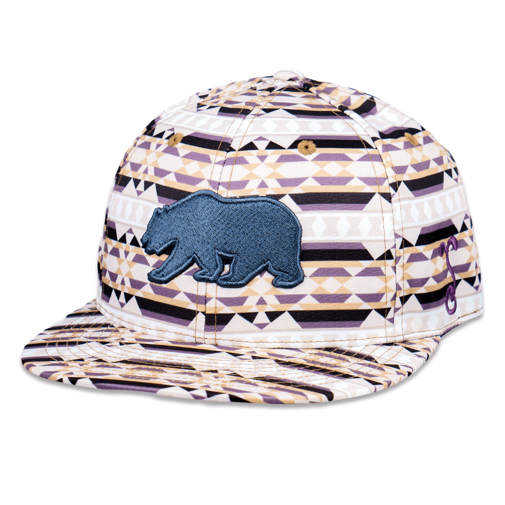 Gorra Ajustada con Patrón Sahara