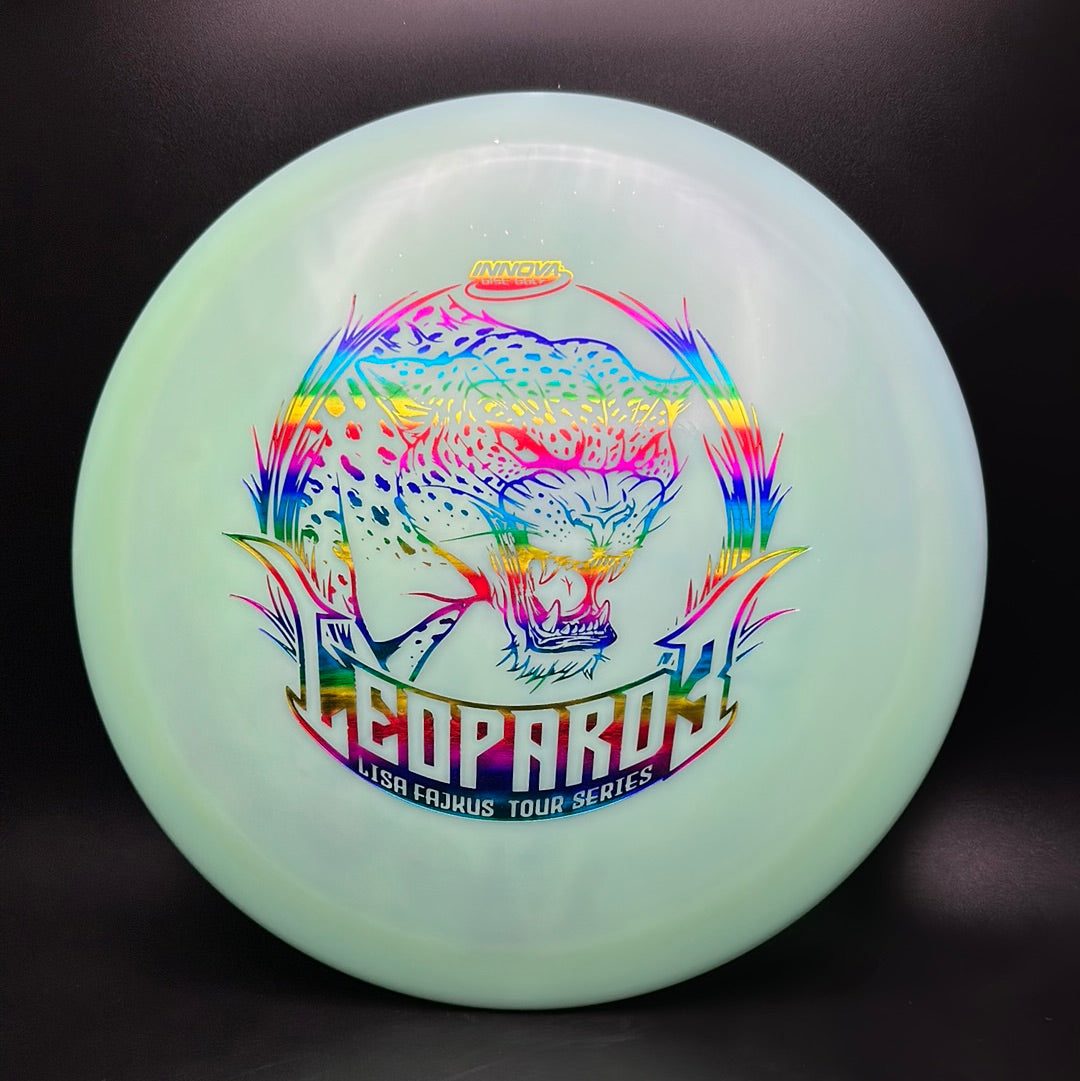 Swirly Star Leopard3 - Disque de la série Tour de Lisa Fajkus 2020