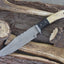 Premium Custom Damascus Steel Clip Point Hunting Knife - Korvel