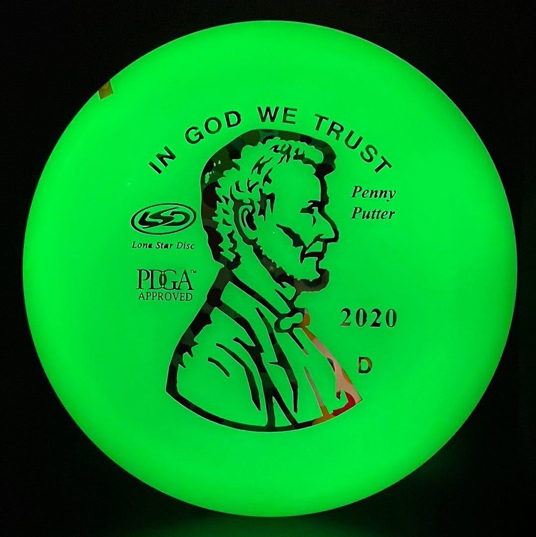 Glow Penny Putter - Premium Disc Golf Putter