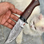 Premium Handmade Damascus Steel Hunting Knife - Korvel