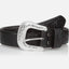 Nocona Men's 1.5" Black Bullhide Belt with Floral Embossing - Korvel