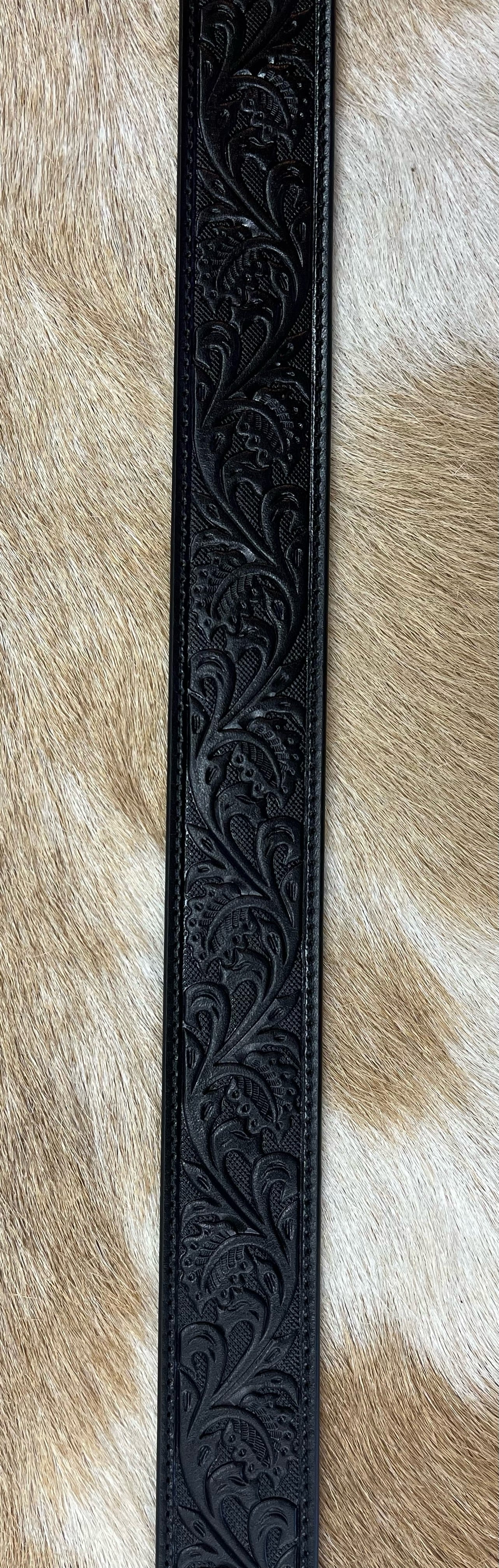 Black Floral Belt | Ariat Womens - Korvel
