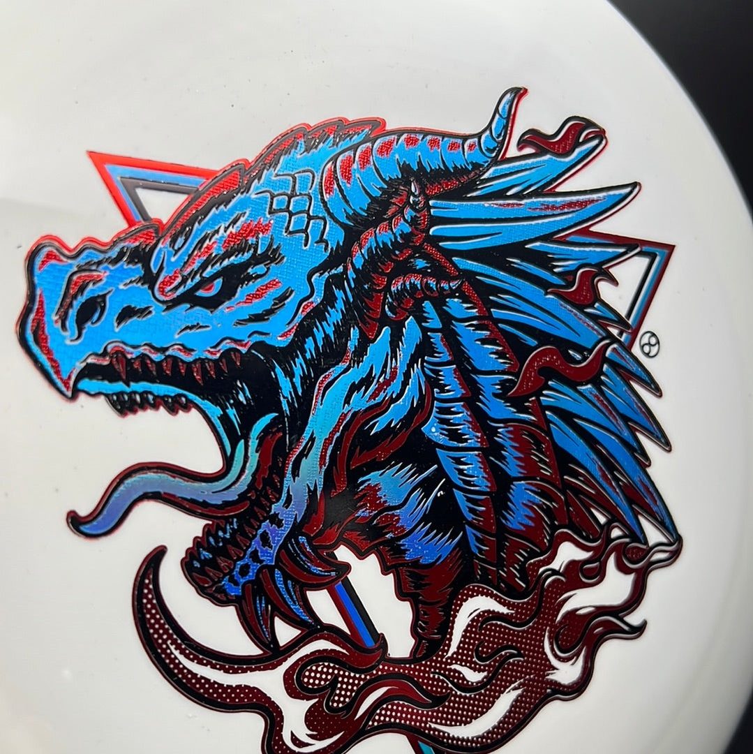 Ultrium Empire - Disque de Golf à Distance Limité avec Tampon Dragon