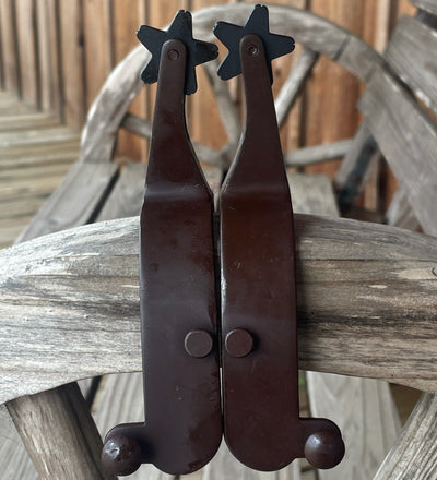 Premium Offset Bareback Spurs for Rodeo Excellence - Korvel