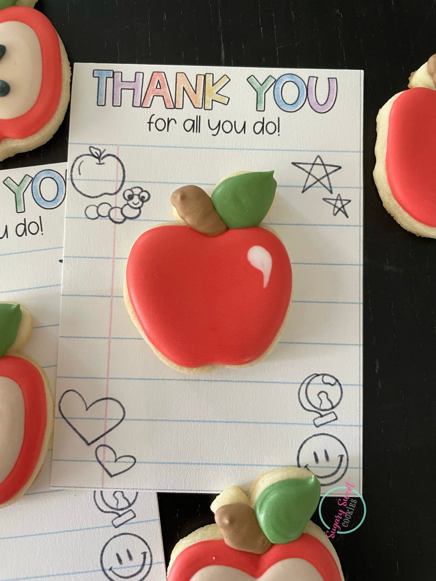 Tarjeta de Galleta para Maestros - Un Dulce Regalo de Agradecimiento