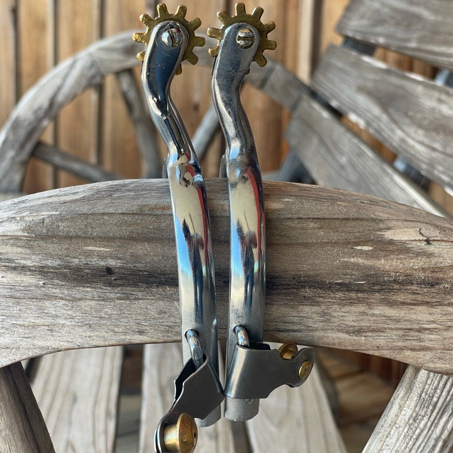 Elegant Ladies Roping Spurs - Korvel