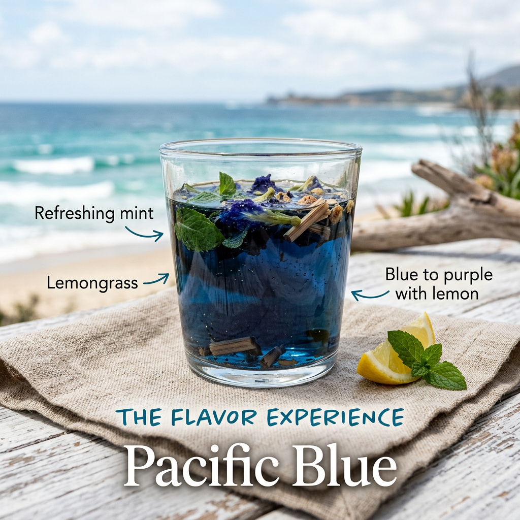 Thé bleu du Pacifique
