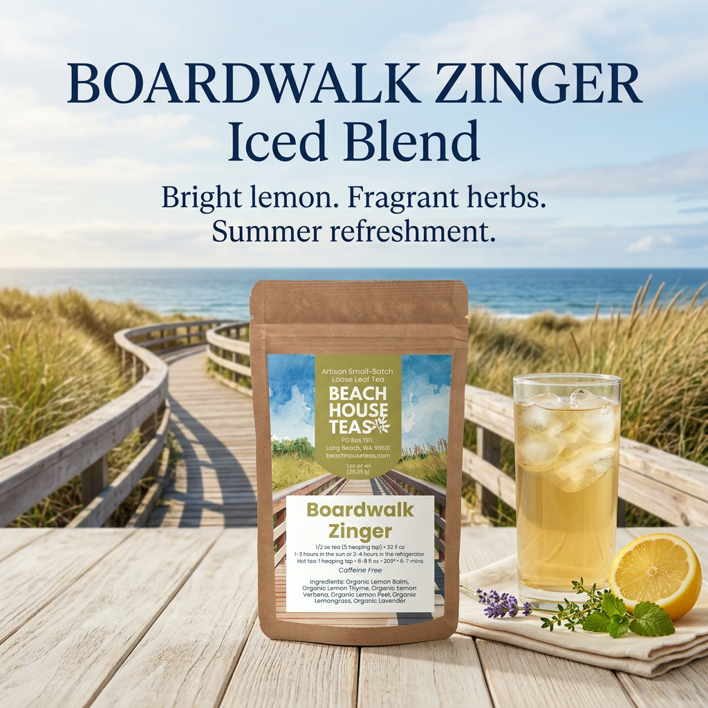 Boardwalk Zinger Iced Blend - Herbal Iced Tea