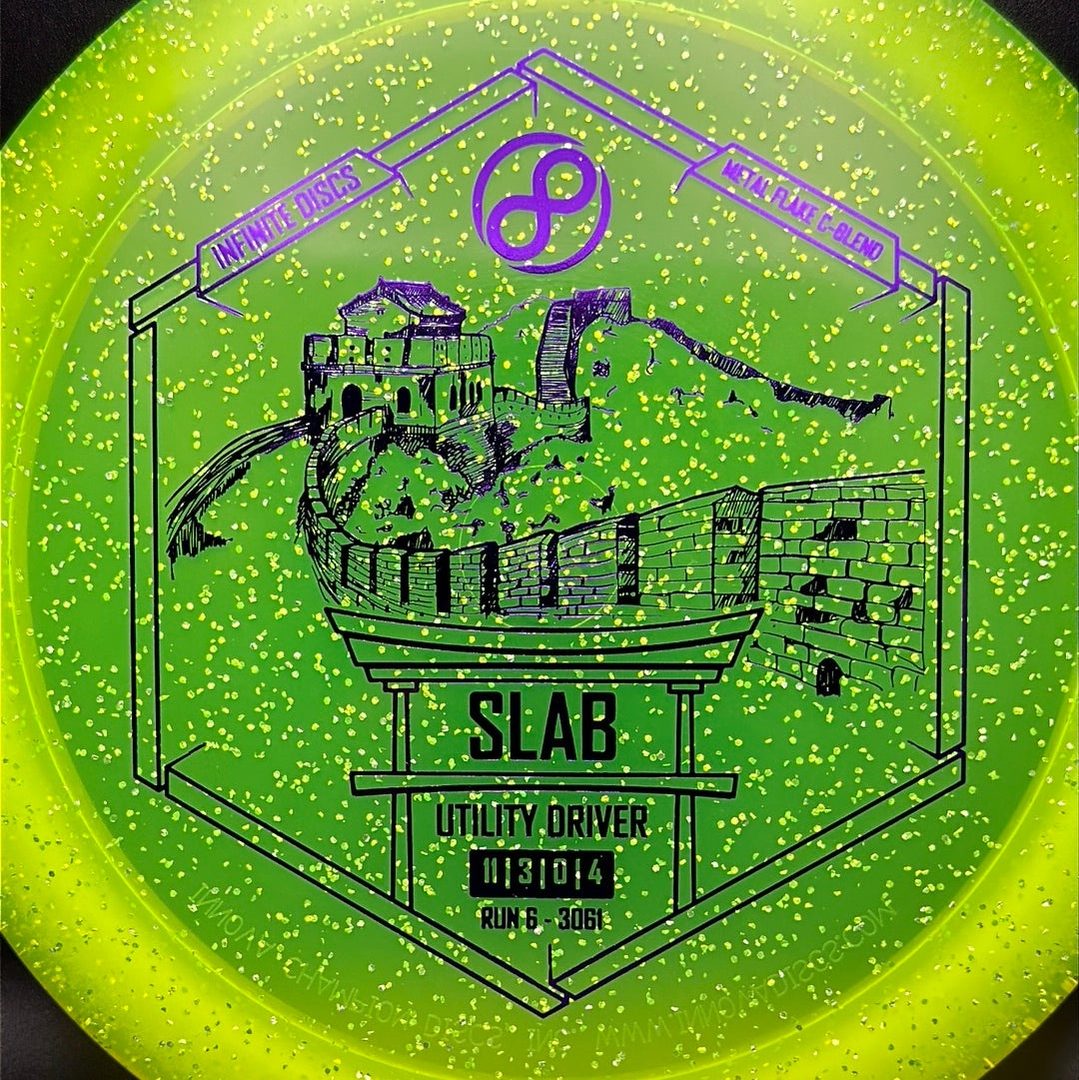 Metal Flake C-Blend Slab Disc Golf Driver