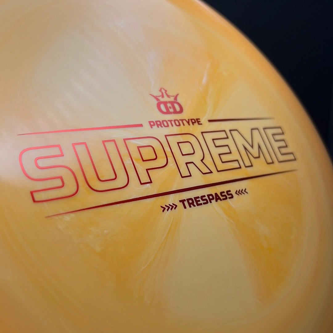 Supreme Trespass - Prototype Disc Golf Driver