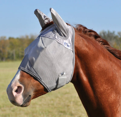 Crusader Eared Fly Mask for Ultimate Horse Comfort - Korvel