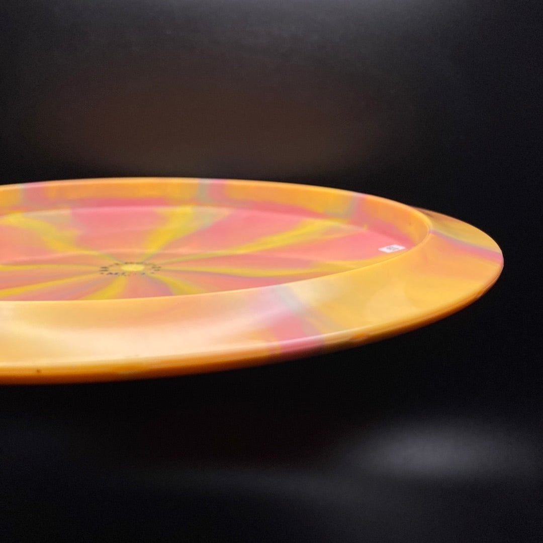 Swirly Apex Longhorn - Custom RAD Skull Stamp Disc