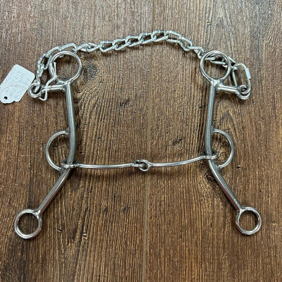 181 Lifter #12 3/16" Smooth Mouth Snaffle Bit - Korvel