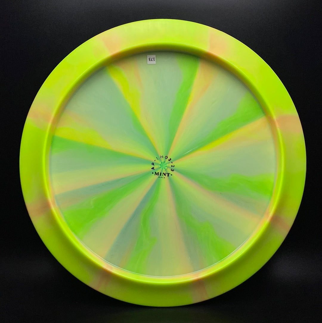 Swirly Apex Longhorn - Custom RAD Skull Stamp Disc