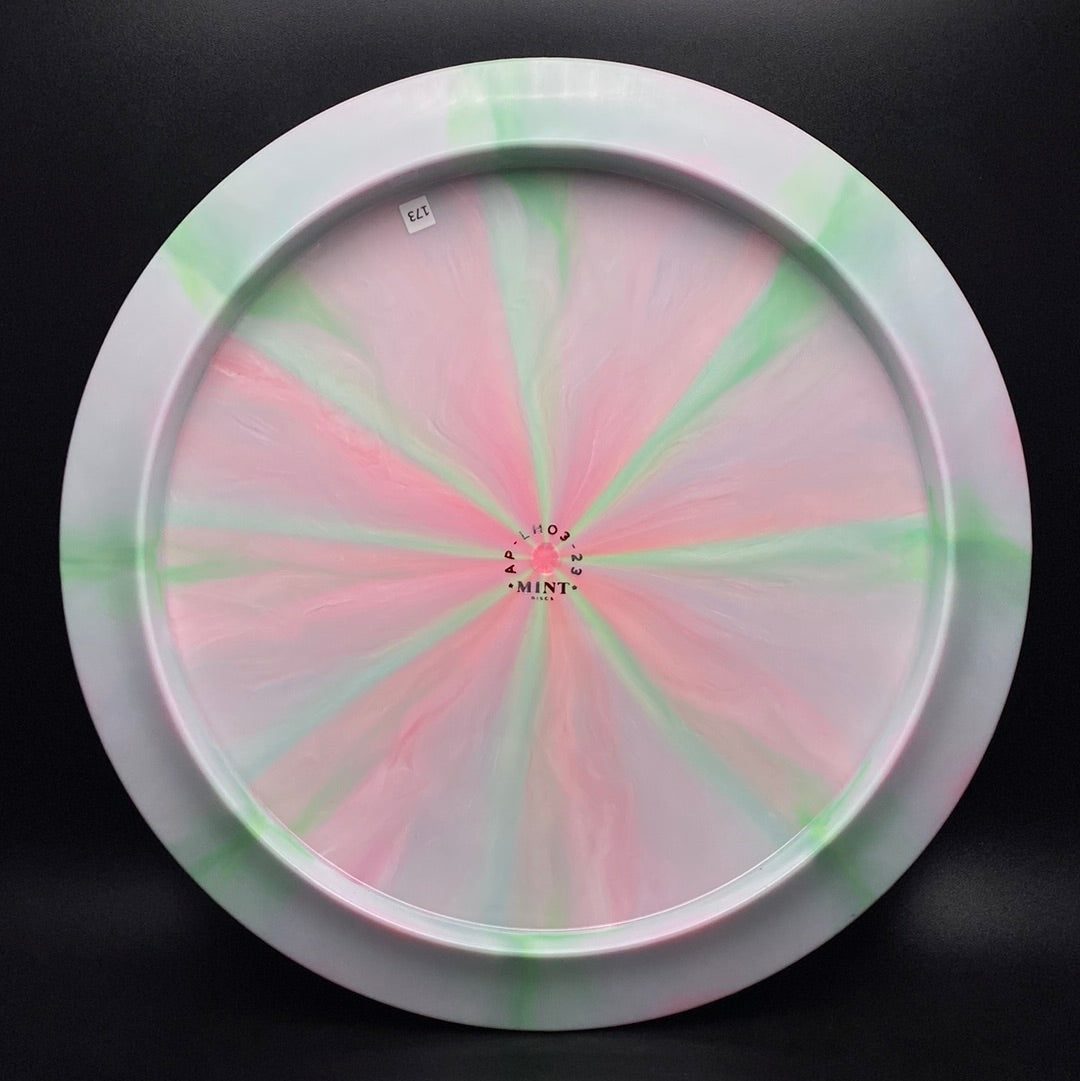 Swirly Apex Longhorn - Custom RAD Skull Stamp Disc