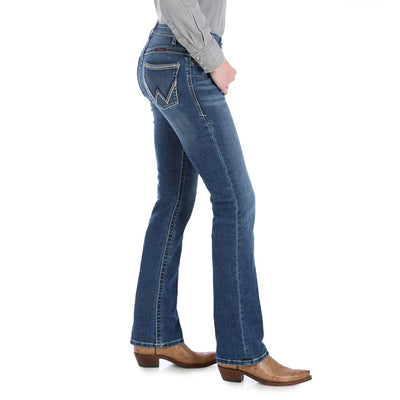 Wrangler Women's Willow Mid Rise Bootcut Jeans - Korvel