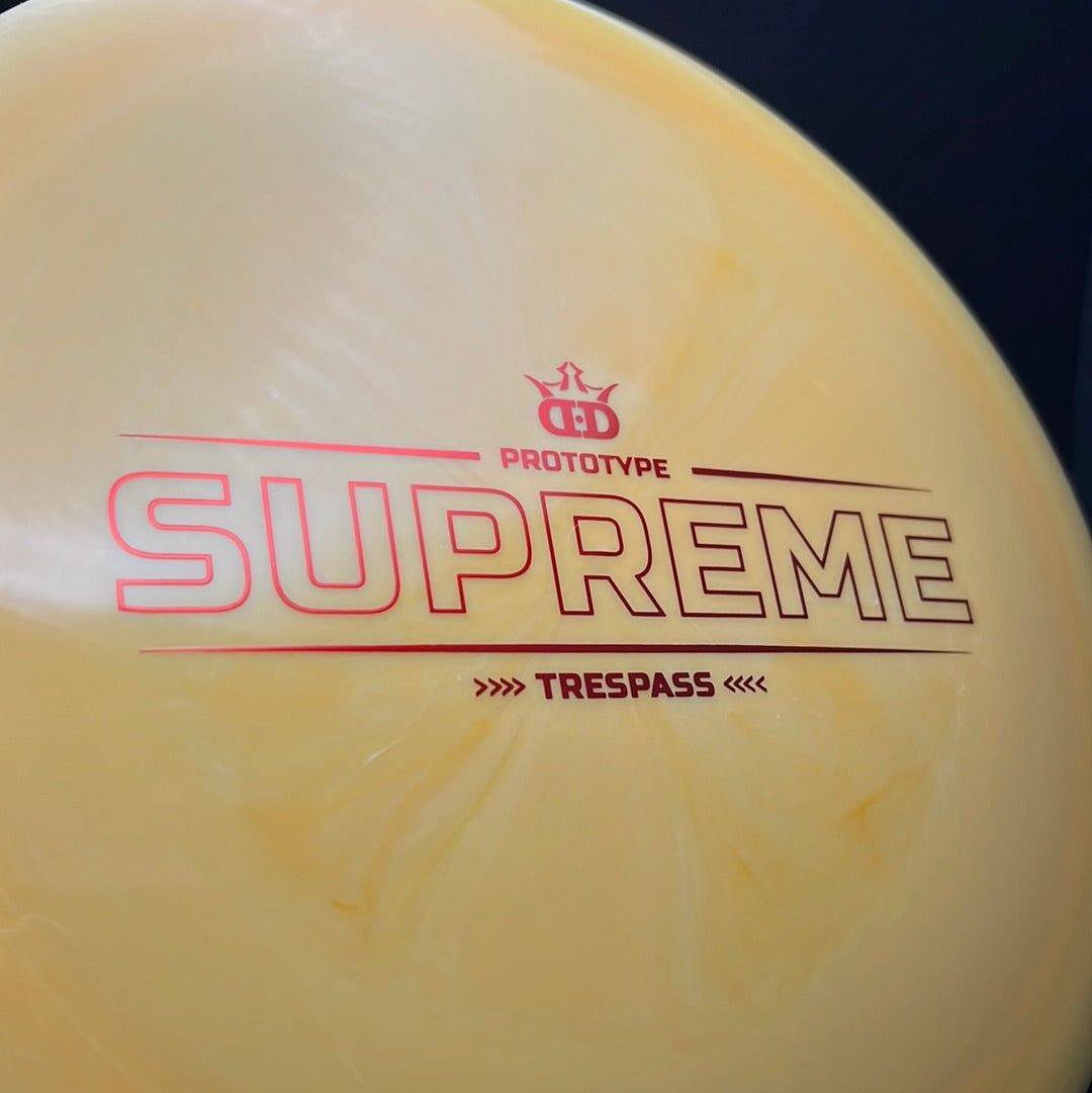 Supreme Trespass - Prototype Disc Golf Driver