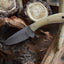 Premium Handmade Damascus Steel EDC Skinner Knife for Outdoor Adventures - Korvel