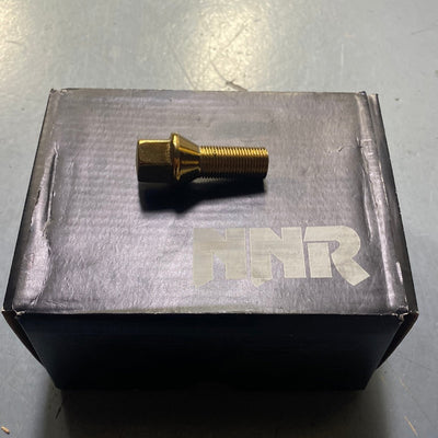 NNR 28mm Gold Lug Bolts 14x1.25 - Premium Quality
