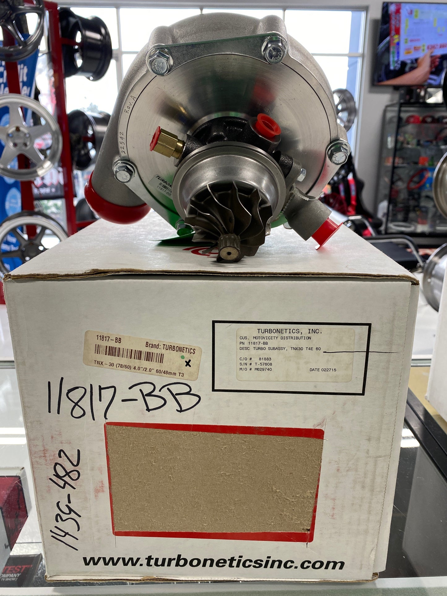 Turbonetics TNX-30/60 Dual Ball Bearing Turbocharger