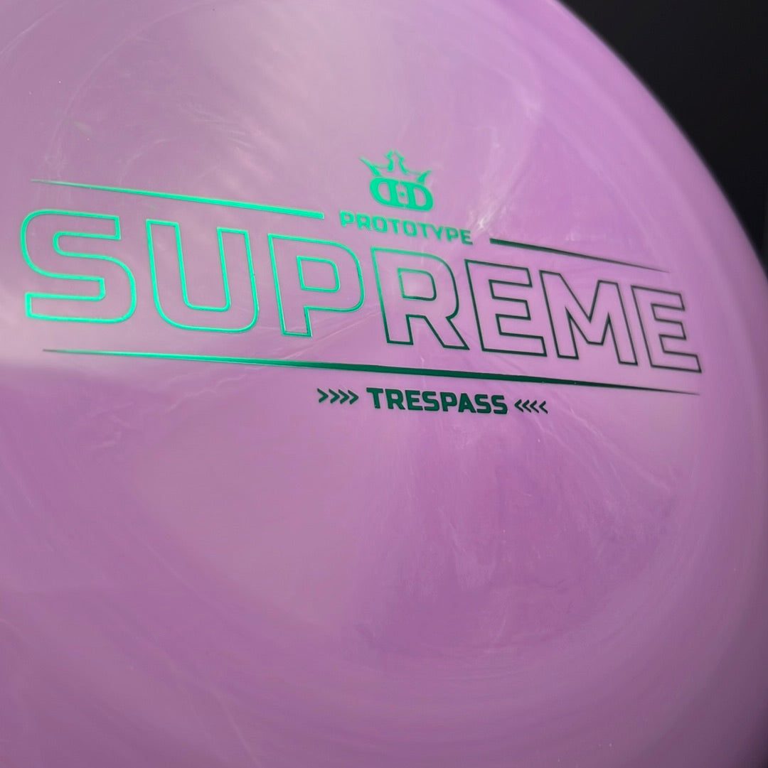 Supreme Trespass - Prototype Disc Golf Driver