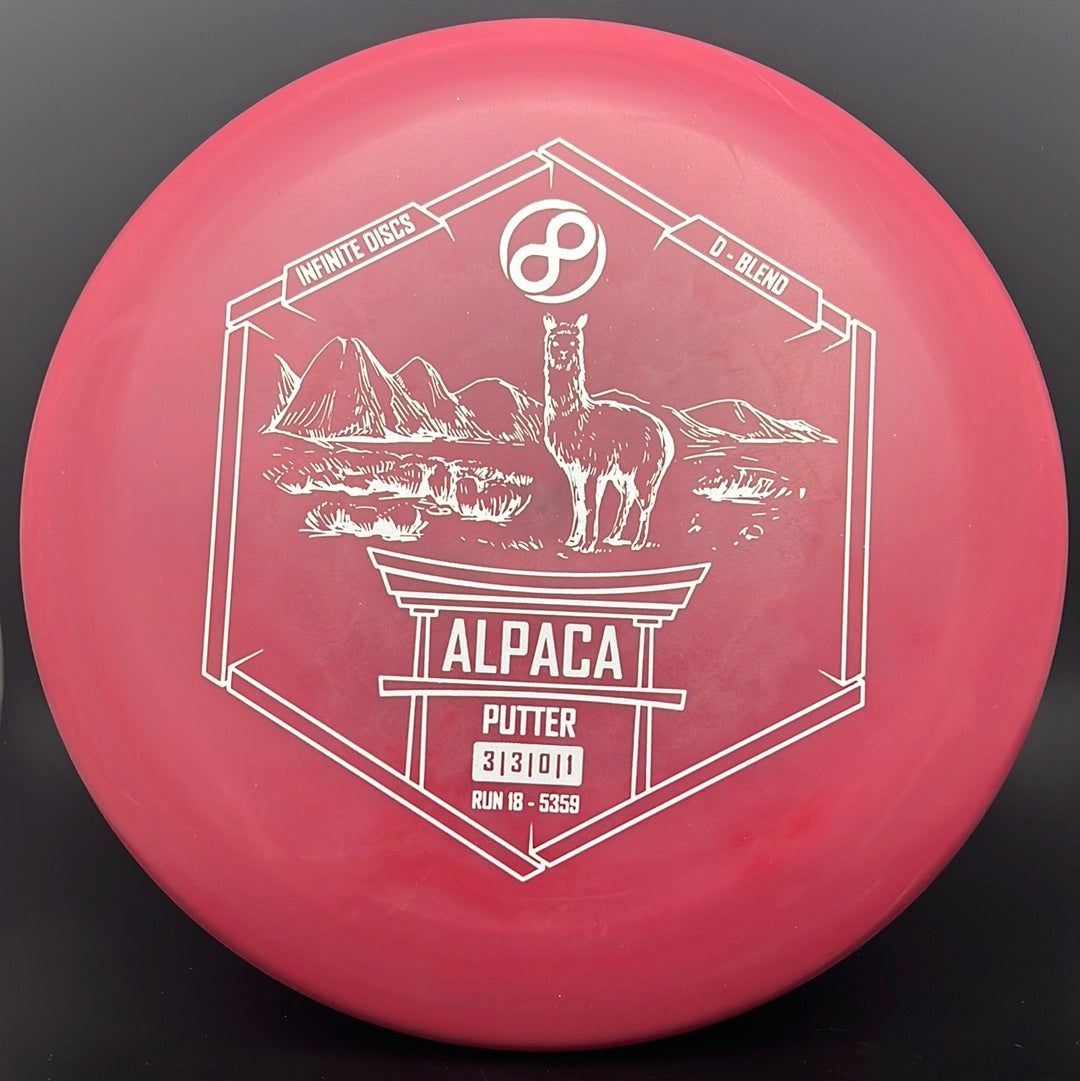 Alpaca D-Blend Putter - Premium Disc Golf Experience