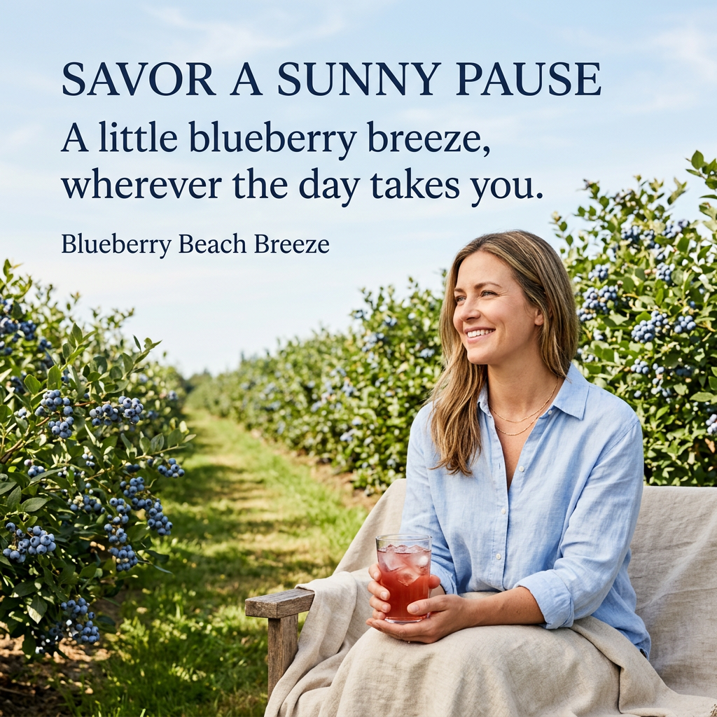 Blueberry Beach Breeze Loose Leaf Tea
