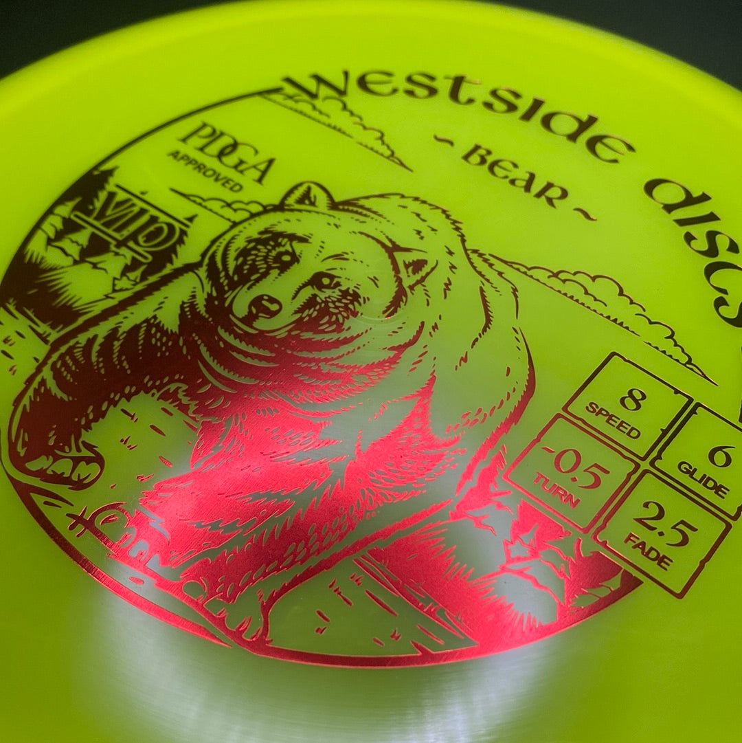 VIP Bear - First Run Disc Golf Driver