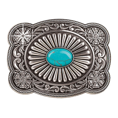 Turquoise Stone Buckle - Korvel