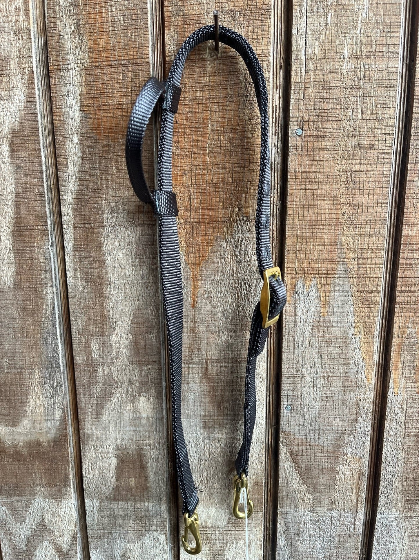 Durable Nylon One-Ear Headstall with Snaps | L&W - Korvel