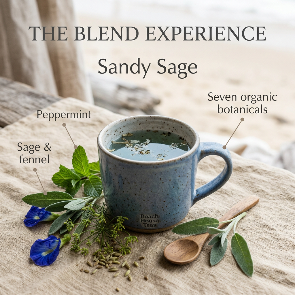 Sandy Sage - Premium Loose-Leaf Tea Blend